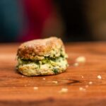 Wild Garlic and Cheese scone with butter